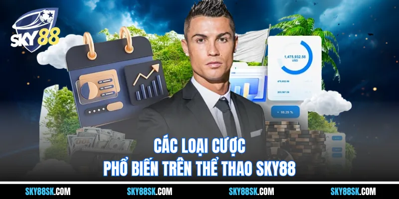 Các loại cược phổ biến trên thể thao Sky88