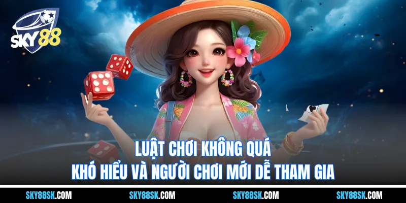 Luật chơi không quá khó hiểu và người chơi mới dễ tham gia