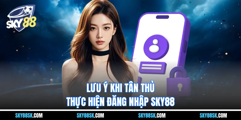 Lưu ý khi tân thủ thực hiện đăng nhập Sky88